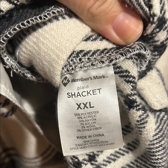Plaid Shacket - Women’s 2XL - Picture 5 of 5